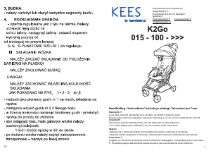 Handleiding KEES K2Go Kinderwagen