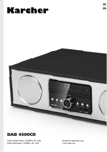 Handleiding Kärcher DAN 4500CD Radio
