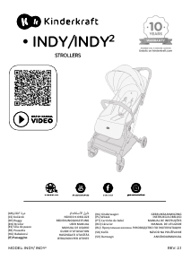 Handleiding Kinderkraft Indy Kinderwagen