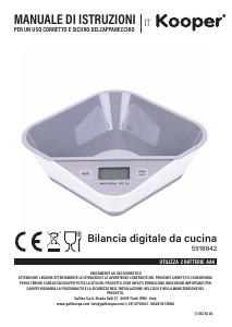 Manual Kooper 5918842 Kitchen Scale