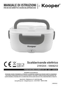 Manual Kooper 5906212 Lunch Box