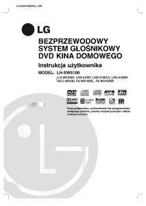 Instrukcja LG LH-SW5100 Zestaw kina domowego