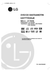 Käyttöohje LG LH-T6440 Kotiteatterijärjestelmä