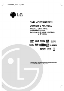 Brugsanvisning LG LH-T760IA Hjemmebiosystem