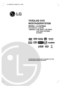 Brugsanvisning LG LH-W760IA Hjemmebiosystem