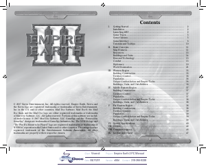 Manual PC Empire Earth III