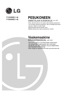 Brugsanvisning LG F1222NDR5 Vaskemaskine