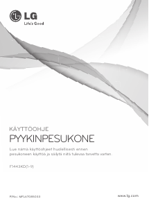 Käyttöohje LG F1443KD1 Pesukone