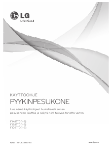 Brugsanvisning LG F1481TDP Vaskemaskine