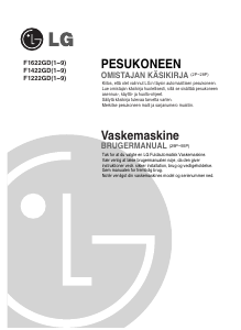 Käyttöohje LG F1622GD5 Pesukone