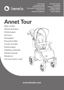 Manual de uso Lionelo Annet Tour Cochecito