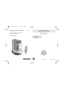 Bruksanvisning Philips AJ300DB Klockradio