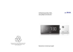 Vadovas Philips AJ7010/12 Radijo laikrodis su žadintuvu
