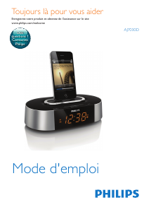 Mode d’emploi Philips AJ7030D/12 Radio-réveil