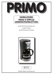 Bedienungsanleitung Primo KZ12 Kaffeemaschine