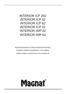 Mode d’emploi Magnat Interior ICP 52 Haut-parleur