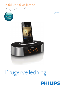Brugsanvisning Philips AJ7030D/12 Radio-vækkeure