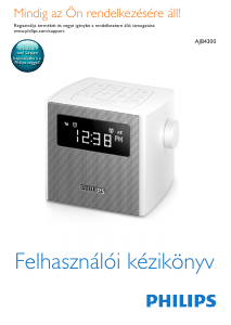 Használati útmutató Philips AJB4300W Ébresztőórás rádió