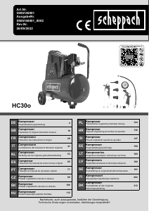 Manuale Scheppach HC30o Compressore