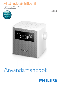 Bruksanvisning Philips AJB4300W Klockradio