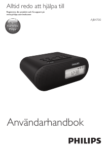 Bruksanvisning Philips AJB4700 Klockradio