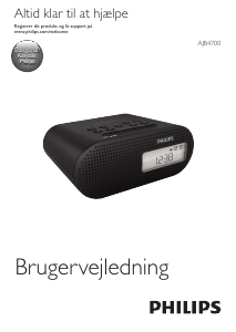 Brugsanvisning Philips AJB4700 Radio-vækkeure