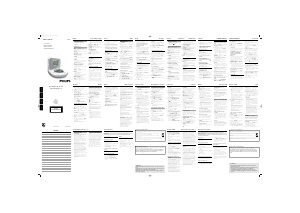 Manual Philips AJM180 Alarm Clock Radio
