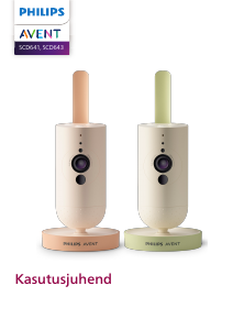 Kasutusjuhend Philips SCD643 Avent Beebimonitor