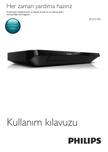 Kullanım kılavuzu Philips BDP2180 Blu-ray çalıcısı