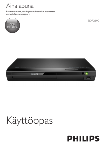 Käyttöohje Philips BDP2190 Blu-ray-soitin