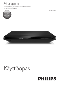 Käyttöohje Philips BDP2200 Blu-ray-soitin