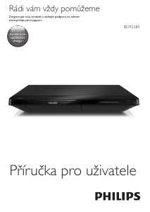 Manuál Philips BDP2285 Přehrávač Blu-ray