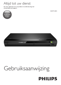 Handleiding Philips BDP2385 Blu-ray speler