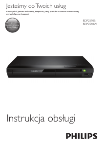 Instrukcja Philips BDP2510B Odtwarzacz Blu-ray
