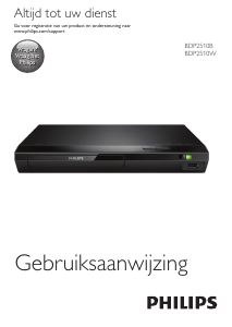 Handleiding Philips BDP2510B Blu-ray speler