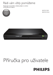 Manuál Philips BDP2510B Přehrávač Blu-ray