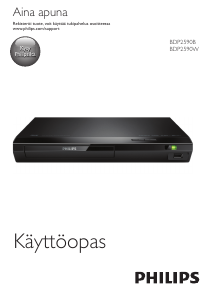Käyttöohje Philips BDP2590B Blu-ray-soitin