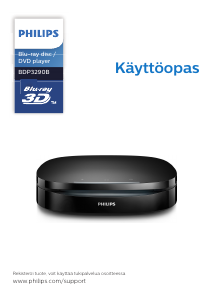 Käyttöohje Philips BDP3290B Blu-ray-soitin