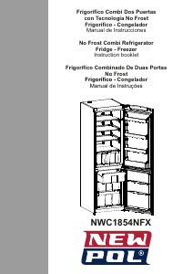 Manual New Pol NWC1854NF Frigorífico combinado