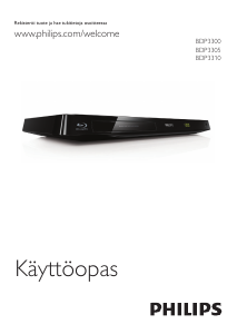 Käyttöohje Philips BDP3305 Blu-ray-soitin