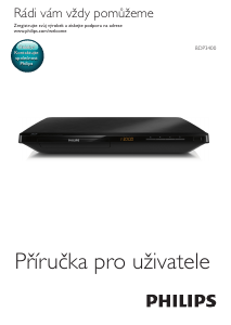 Manuál Philips BDP3400 Přehrávač Blu-ray