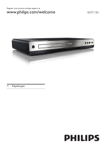 Käyttöohje Philips BDP5180 Blu-ray-soitin