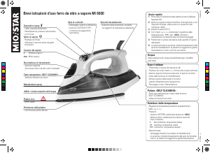Manuale Mio Star MI 6000 Ferro da stiro