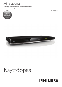 Käyttöohje Philips BDP5500 Blu-ray-soitin
