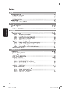 Manual Philips BDP7100 Leitor de blu-ray