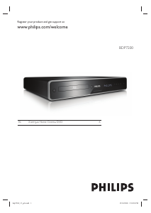 Εγχειρίδιο Philips BDP7200 Blu-ray Player