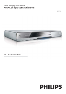 Bedienungsanleitung Philips BDP7500BL Blu-ray player
