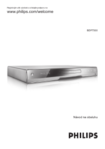 Návod Philips BDP7500BL Blu-ray prehrávač