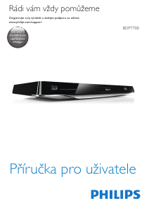 Manuál Philips BDP7700 Přehrávač Blu-ray