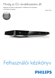 Használati útmutató Philips BDP7700 Blu-ray lejátszó